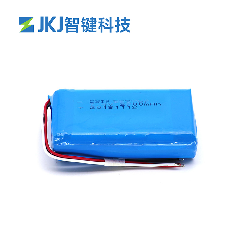 7.4V 2700mAh 定制锂聚合物电池组直销工厂 883767 CSIP