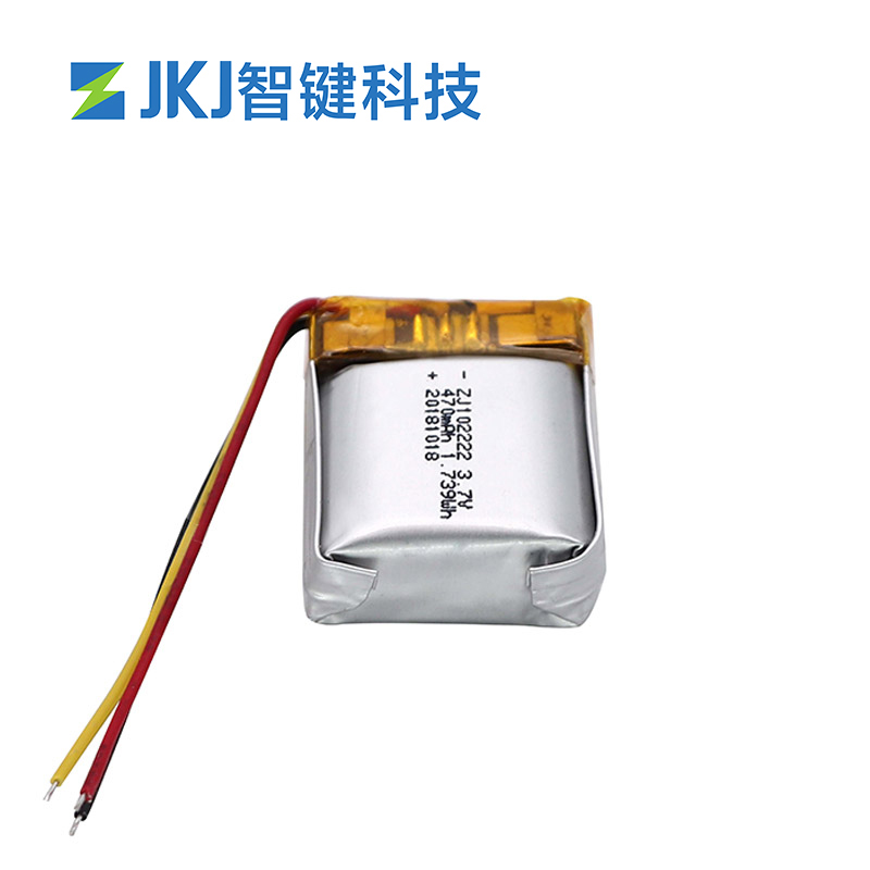 CSIP 3.7V 102222 470mAh 可充电锂聚合物电池