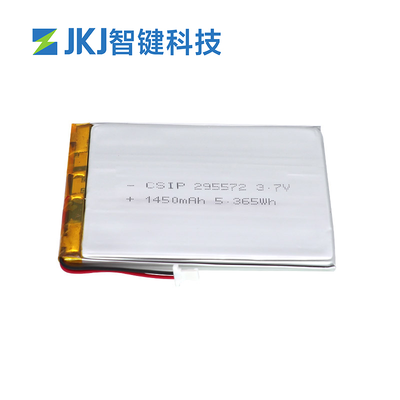 295572 1450mAh 便携式软包聚合物锂电池防水批发现货工厂量大价格从优-智键科技有限公司