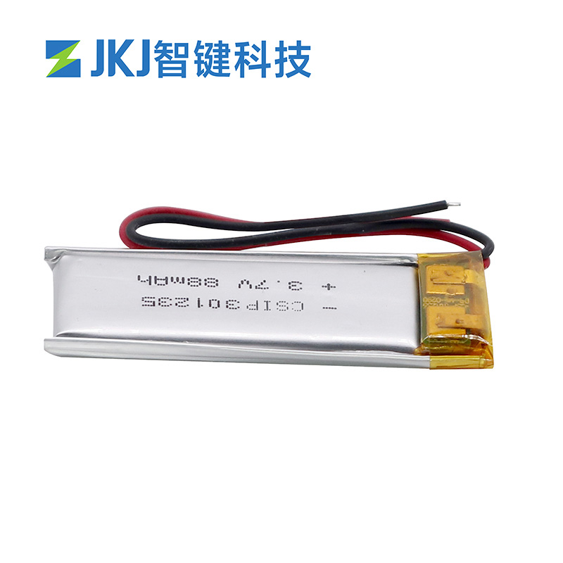 88mAh 3.7V Li Ion 锂聚合物锂离子电池 301235 CSIP锂电池批发