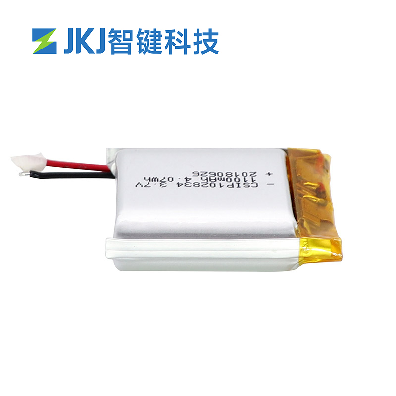 1100mAh 3.7V 便携式锂离子充电电池 102834 CSIP