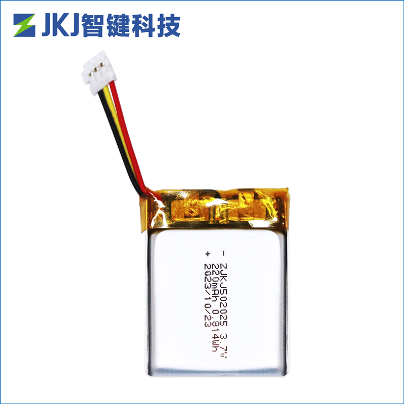 502025, 220mAh, 智键科技, 聚合物锂离子电池